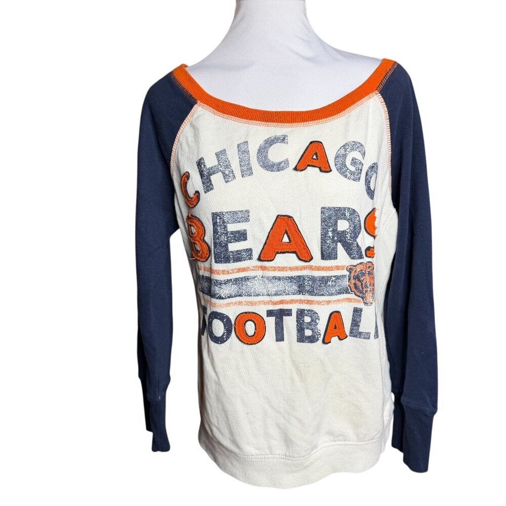 NFL Chicago Bears womens long sleeve shirt Large